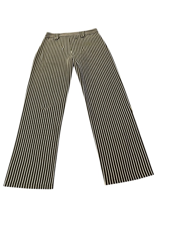 Billabong Pants - Billabong Black and White Vertical-Stripe Pants NWT